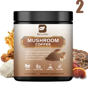 70G Mushroom Mixed Mushrooms  Coffee