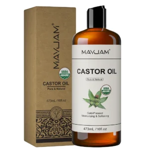 Pure Organic Cold Pressed Castor Oil
