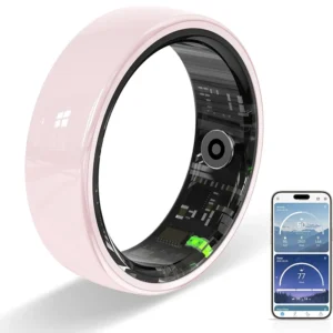 Ceramic Smart Ring w/Charging Case